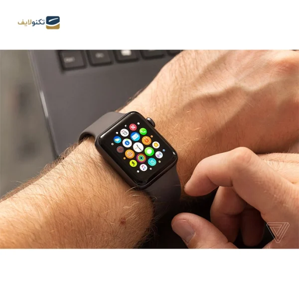ساعت هوشمند اپل واچ سری 3 مدل 42mm بدنه آلومینیوم با بند اسپرت - تصویر 4